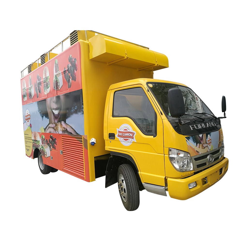 6-kołowy food truck