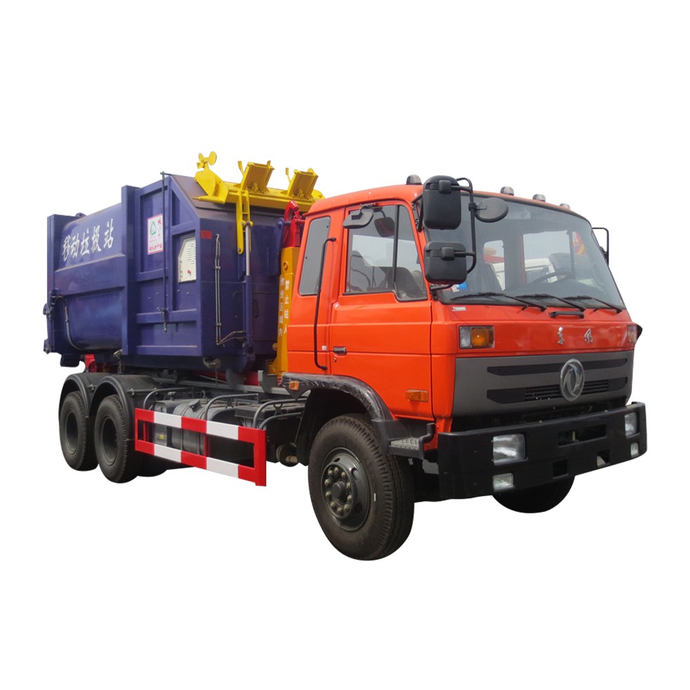 Dongfeng 16 Cbm 롤오프 쓰레기 트럭