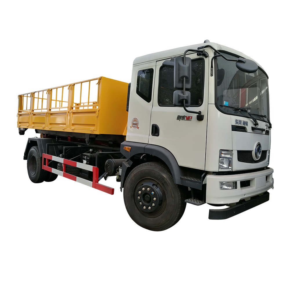 Dongfeng 10 M3 컨테이너 쓰레기 트럭