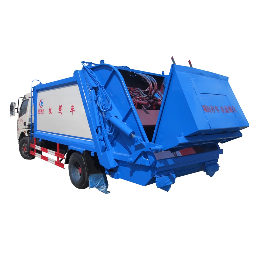 Śmieciarka Dongfeng 8 M3 z hydraulicznym ramieniem